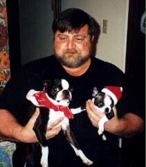 Xmas 1999 ~ Daddy, Fred, & Me!